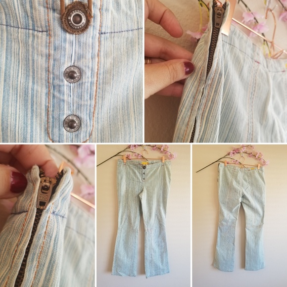 Vintage Gasoline Flare Jean's size 11 - Picture 9 of 9